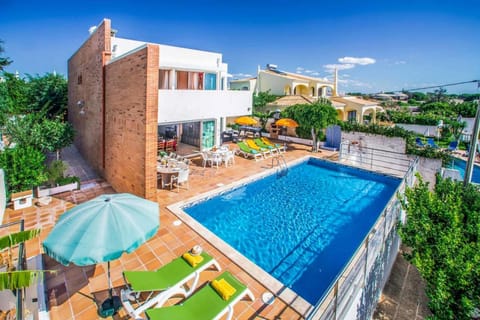 Villa and swimming pool