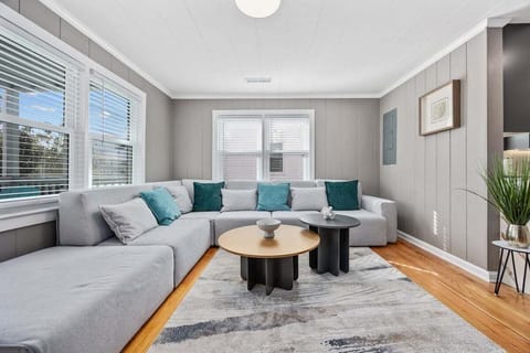 A cozy space to gather, watch a movie, or just chill.