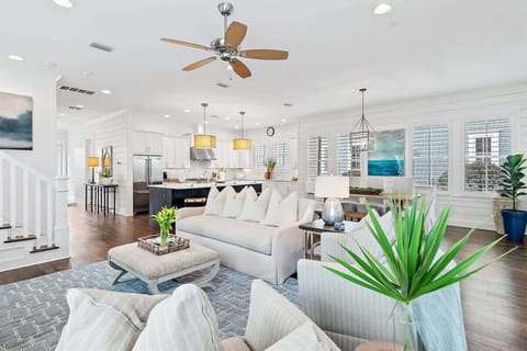 - Whether it’s family meals, game nights, or spontaneous dance parties, this space delivers - From the modern kitchen to the cozy couch, it all flows effortlessly - Set the tone, grab a drink, and make yourself at home, you’re on vacation 