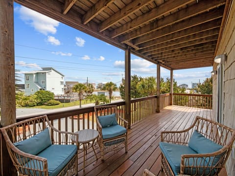 2nd Floor Front Deck, private access from master suite!