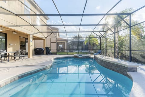A spacious private pool, perfect for relaxation and enjoying tranquil moments.