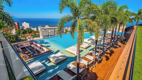 rooftop pool