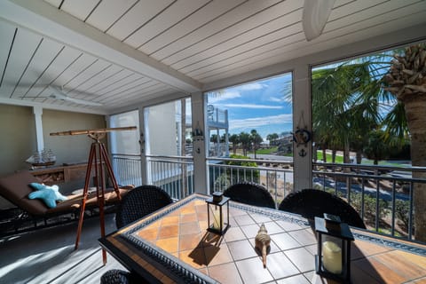 Hear the gentle waves roll ashore, walk across the street to the Beach Club, relax and watch the ocean in the distance.