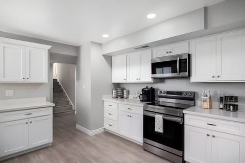 With ample cabinetry throughout, you'll have plenty of space to store all your kitchen essentials.