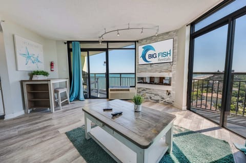 Stylish Living Room with Amazing Views 🌊✨
