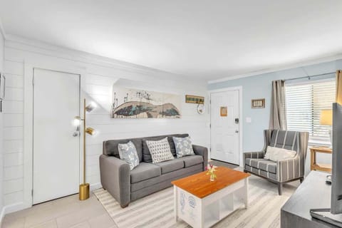 Open Living Space with Sofa Bed