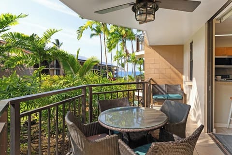 Settle into your private Lanai — a perfect spot to sip morning coffee or unwind with an island breeze.