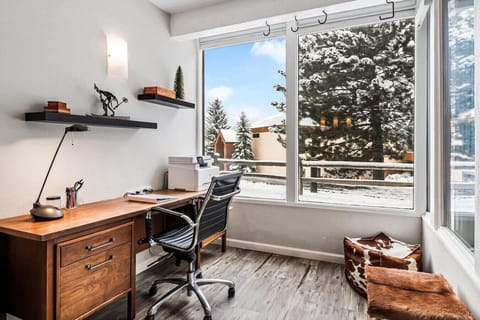 Beautiful cozy workspace