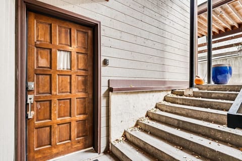 Entrance to the home