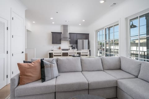 Open Concept Living and Kitchen