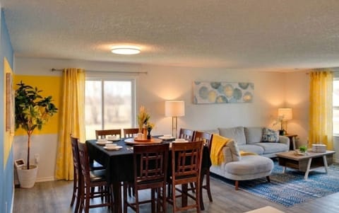 Dining Room & Living Room