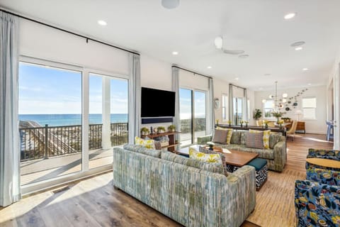 Living Room with view of Gulf of Mexico