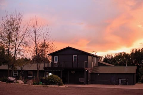 Sunset at the Duct-Tape Lodge