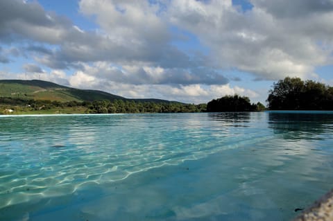 Seasonal outdoor pool