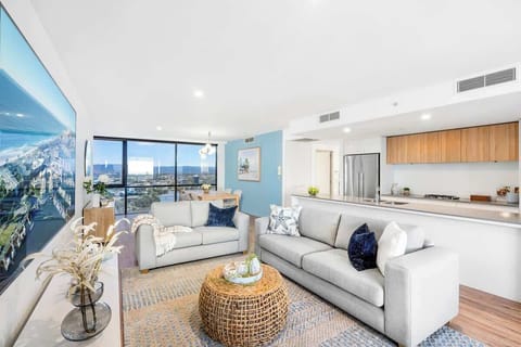 Welcome to our beautiful modern apartment on level 30.