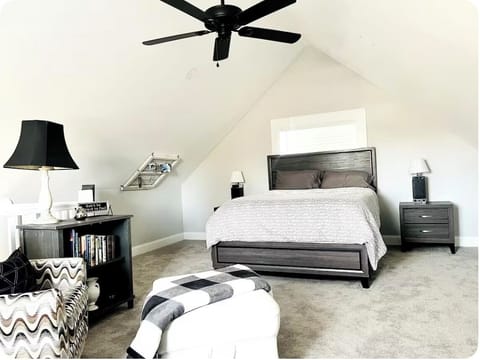 Snooze in comfortable bedding, read a book in the corner, or watch TV in bed. 