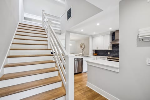 Stairs to second floor