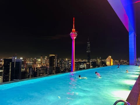 Rooftop pool
