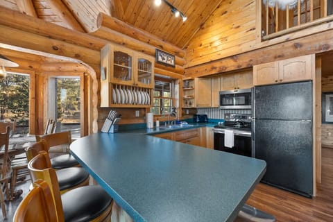 Whip up your favorite meals in a fully stocked kitchen designed for all your culinary needs.