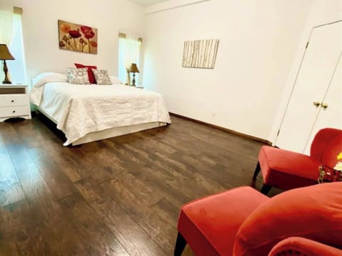 The master bedroom is your private escape