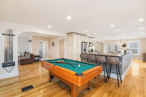 The Main Floor - complete with Living Rooms, 2.5 Baths, Dining and Pool Table.