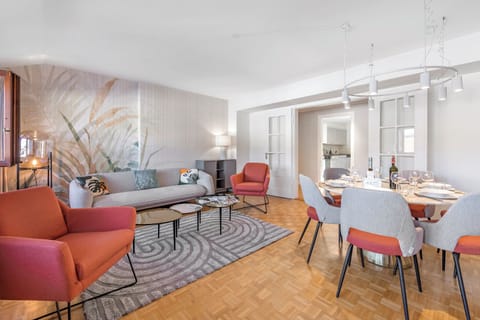 Living and dining room