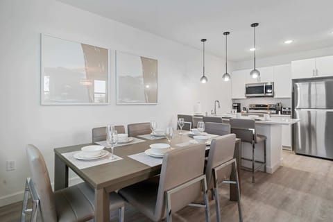 Create memories in this thoughtfully designed space for your group - The kitchen’s modern appliances and stylish dining setup make every meal a joy - Where elegant design meets the comforts of home perfect for gathering and connecting