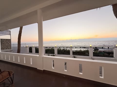 Deluxe Villa, Beach View | Terrace/patio