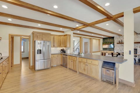 Our kitchen comes fully stocked for you and your group!