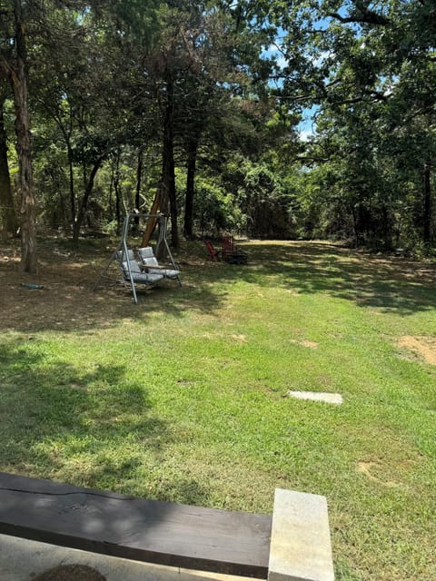 Lots of shade in the yard. 