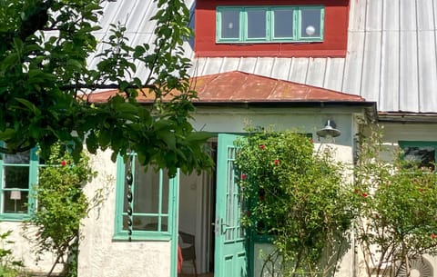 outside
