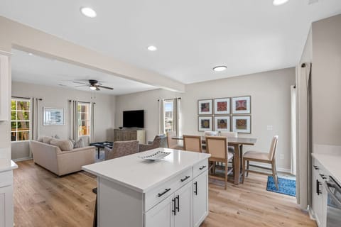 Large kitchen that is perfect for gathering and/or cooking a large meal.