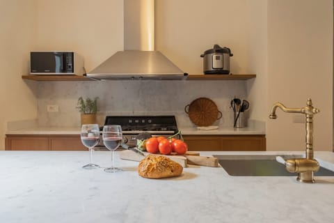 Villa (Multiple Bedrooms) | Private kitchen | Fridge, microwave, oven, stovetop