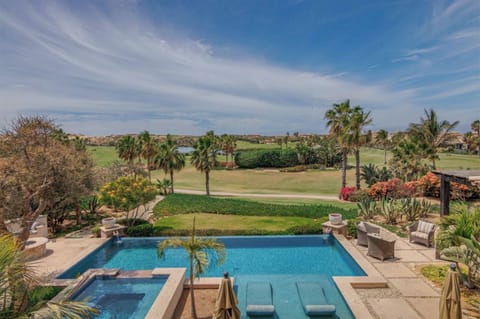 Views across the golf course