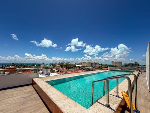 Rooftop pool