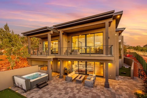 This brand-new 2024-built masterpiece is nestled in a private cul-de-sac among prestigious estates, offering privacy, comfort, and breathtaking Red Rock views.
