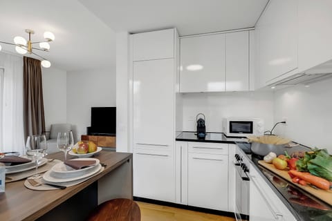 Kitchen and dining area