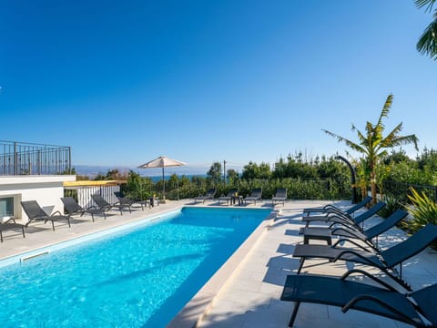 Blue, Water, Swimming Pool, Outdoor Furniture, Resort, Eco Hotel, Leisure, Sunlounger, Umbrella, Sea