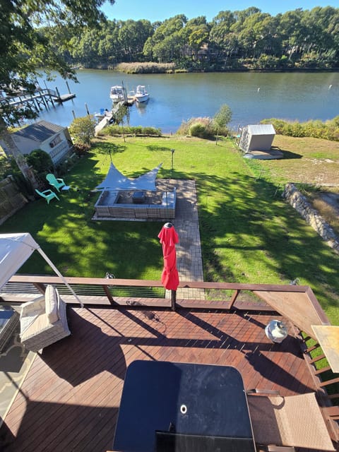 View from primary bedroom
