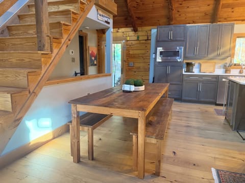 Dining room table - can seat 8.