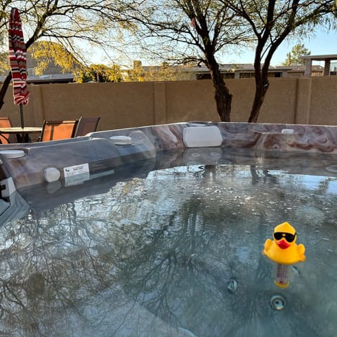 New Hot Springs hot tub, seats 4