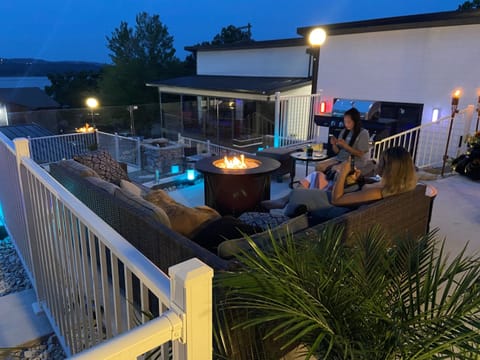 Gas Fire Pit Terrace