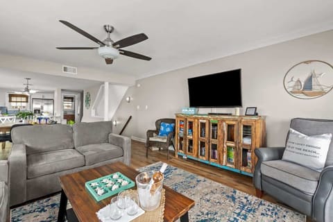 Main Floor Living Room with TV