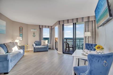 Unwind in the cozy living area perfect for relaxation!