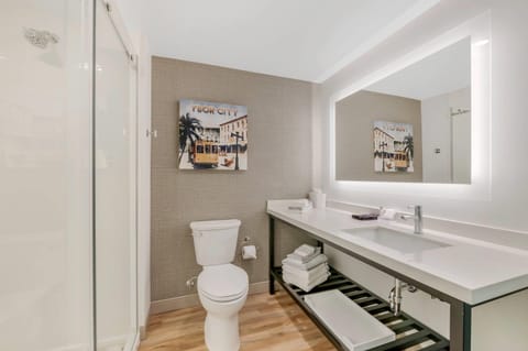 Premium bedding, memory foam beds, individually decorated