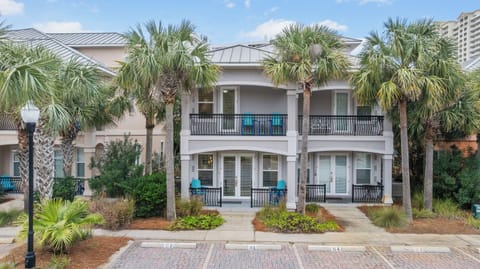 Welcome to Miramar Beach Villas!  Located in a private condo complex right across from the beach, you'll find our home nestled between palm trees with two guest parking spots right out front.  You'll love the coziness and convenience of this beach community.