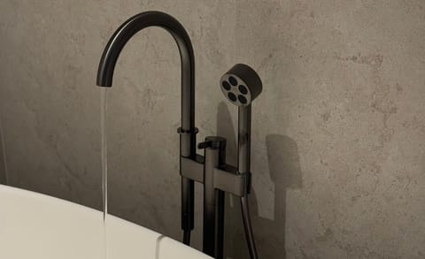 Presidential Suite | Bathroom | Hair dryer, bathrobes, slippers, towels