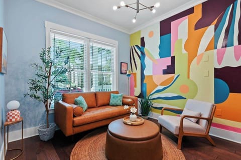 Bold and Bright - Vibrant accent walls that bring color and life to this home. 