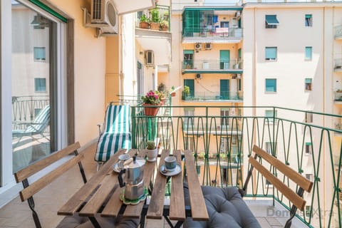 Deluxe Apartment, Balcony, City View | Terrace/patio