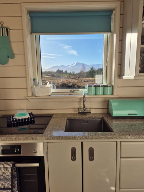 Cabin, 1 Bedroom | Private kitchen | Fridge, microwave, oven, electric kettle